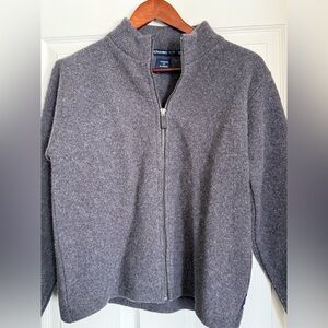 Lambs wool zip up Lochaven sweater M